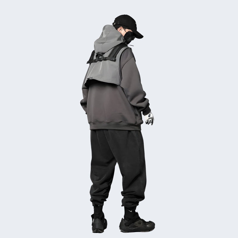 technical fleece hoodie