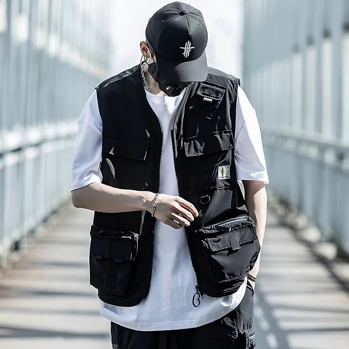Streetwear 2025 vest jacket