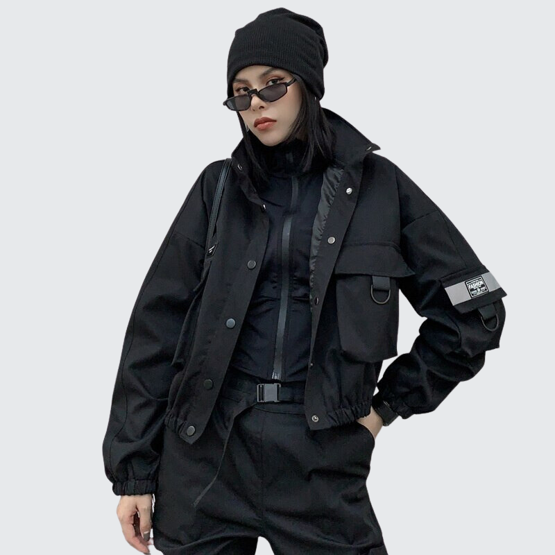 Cargo hot sale jacket womens