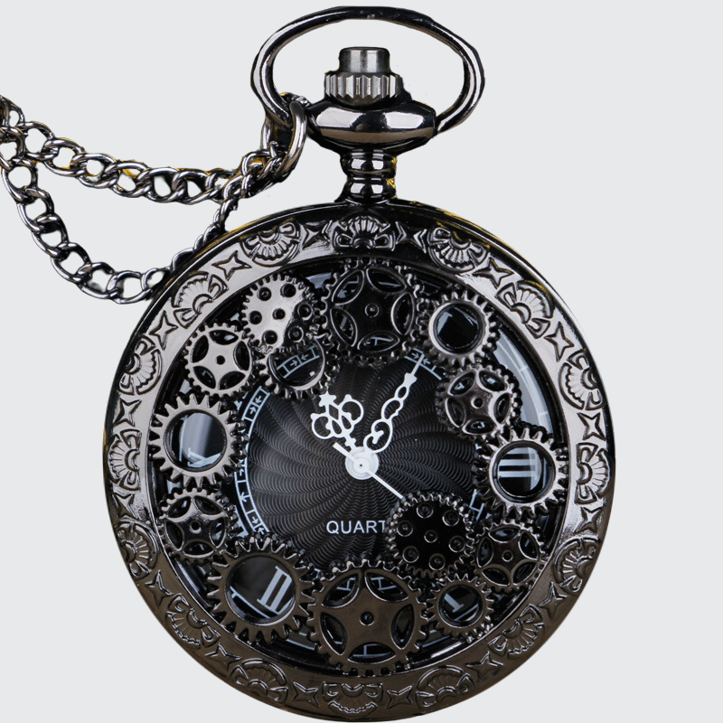 Steampunk Retro Vintage Pocket Watch Techwear UK