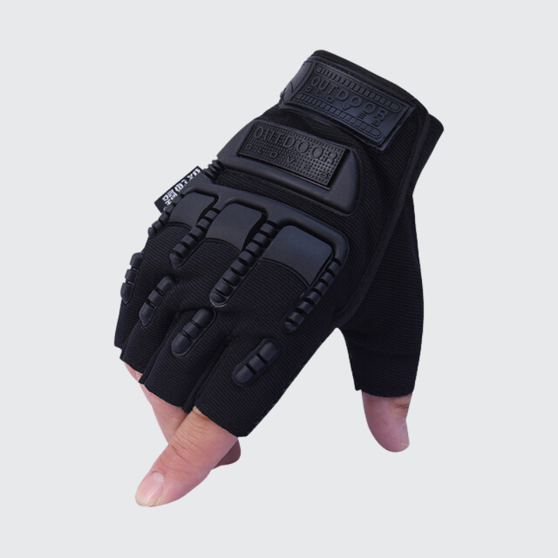 Army top fingerless gloves
