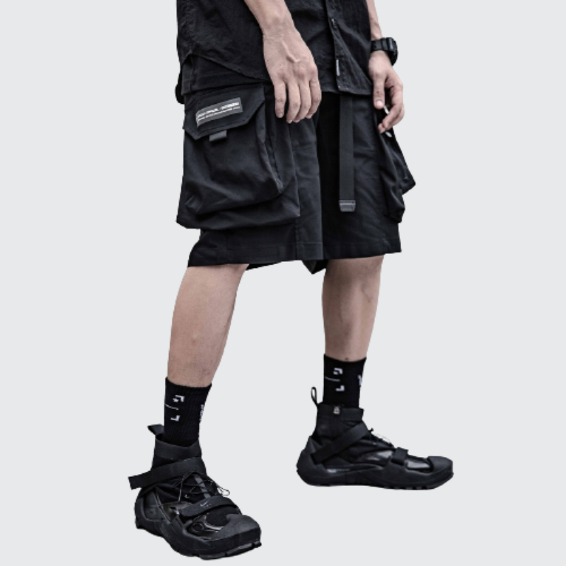 Techwear clearance cargo shorts