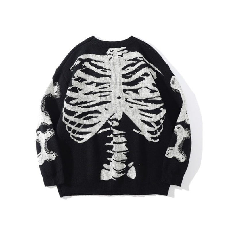 Skeleton 2025 sweater mens