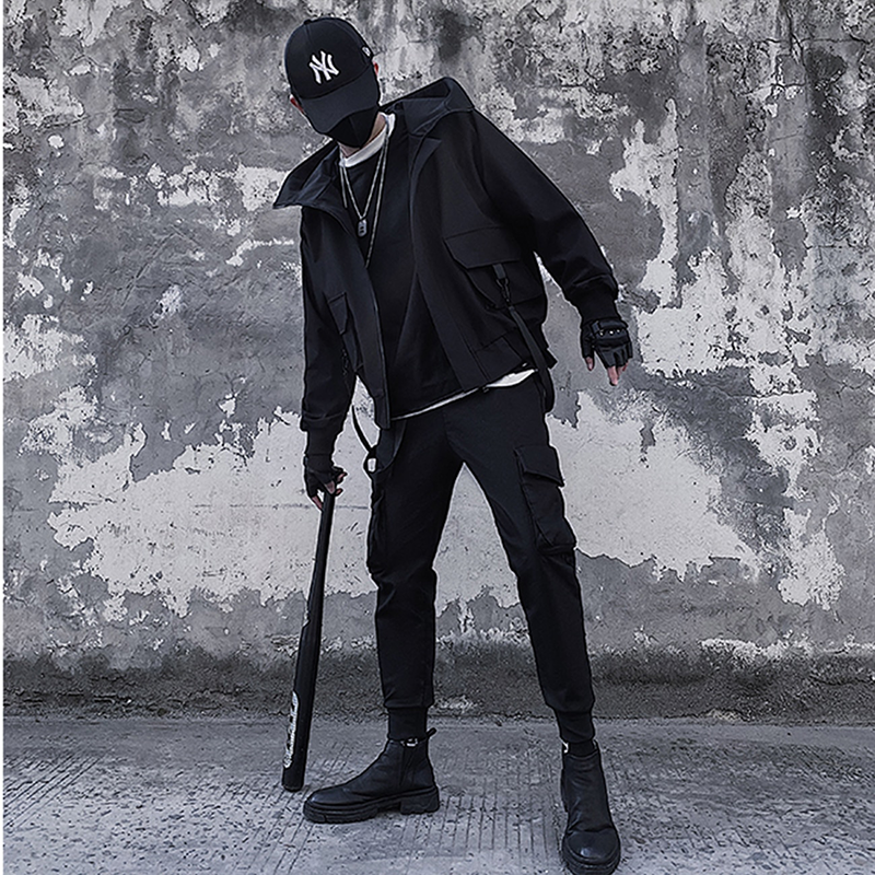 Men's hot sale techwear jacket