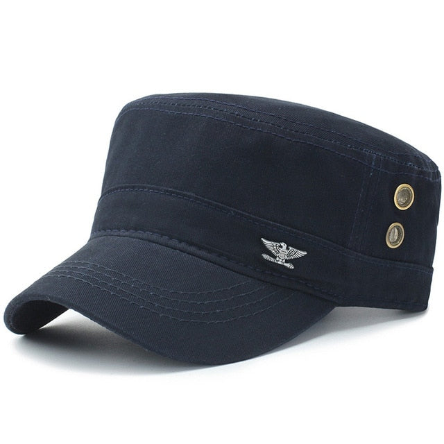 Flat Topped Military Hat Techwear UK Flat Topped Military Hat Techwear UK