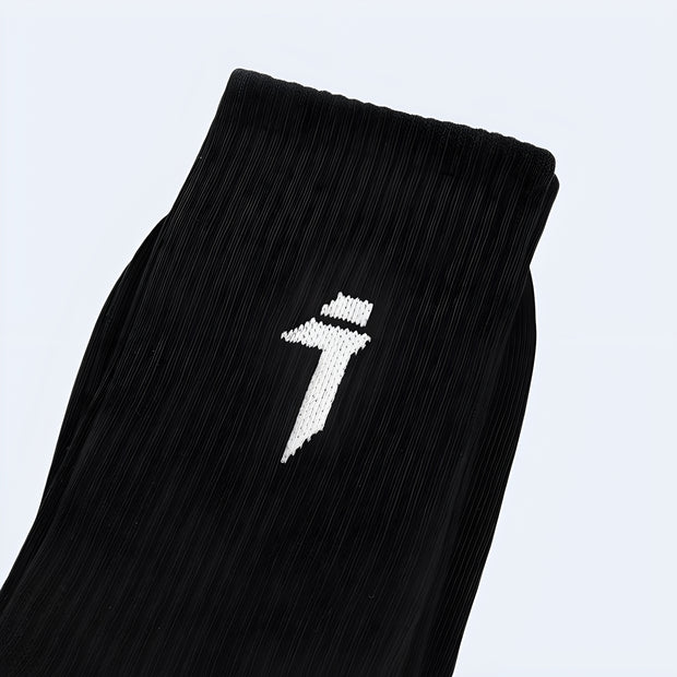 techwear kanji socks techwear style sock letter pattern type