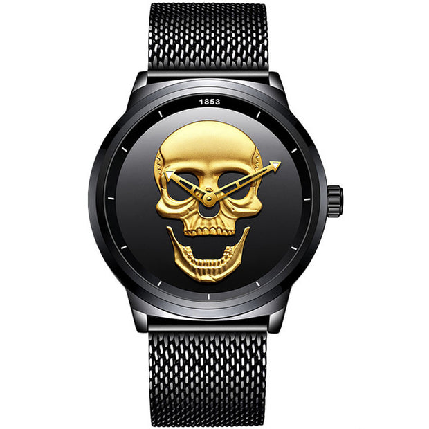 Dark Skull 3d Watch
