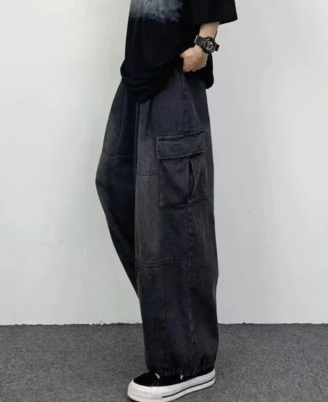 Black Baggy Cargo Pants Women – Techwear UK