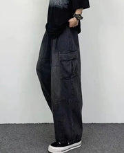 Black Baggy Cargo Pants Women