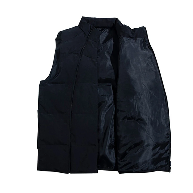 Cotton material AOGZ studio thick vest black