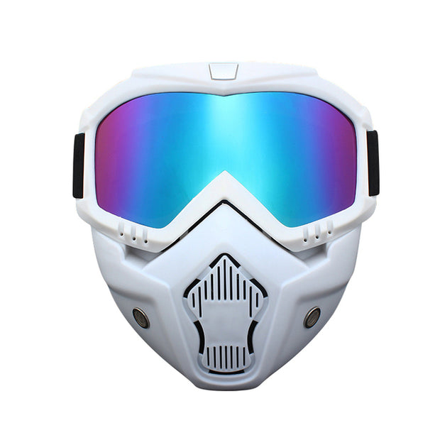 White Techwear Mask