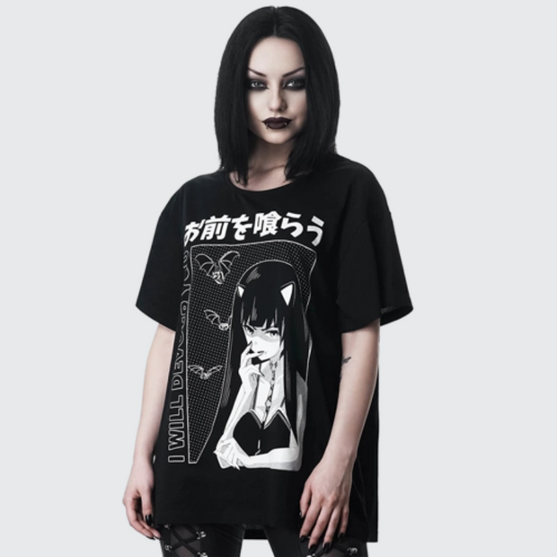 Anime tees top