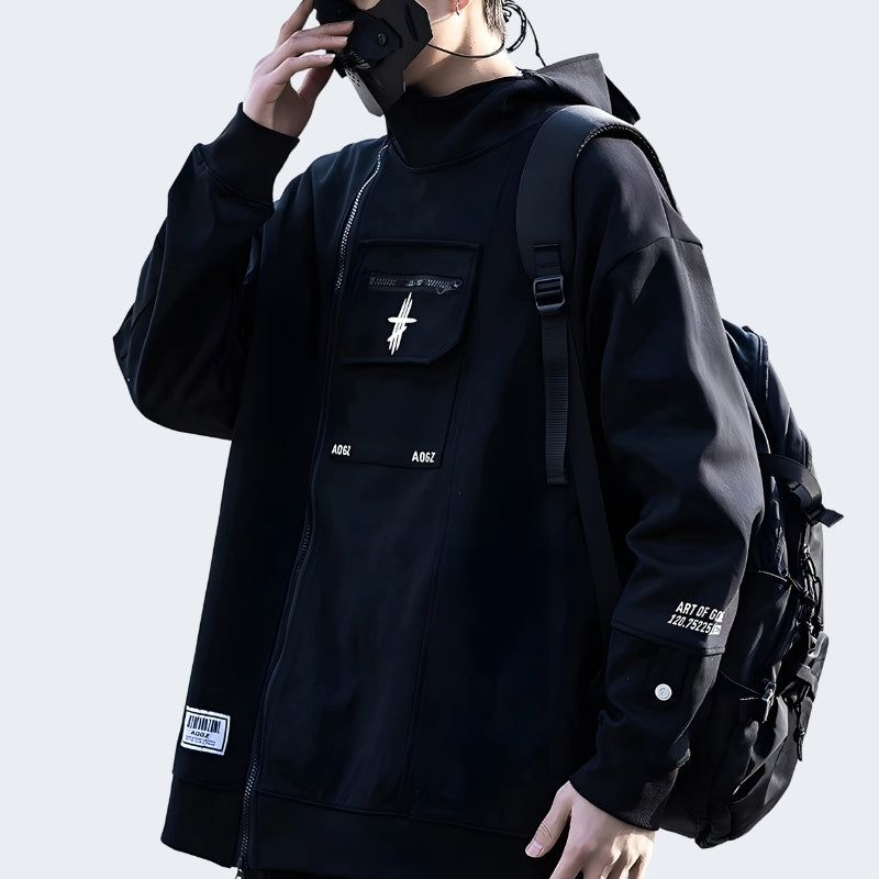 Japanese Techwear Hoodie – Techwear UK