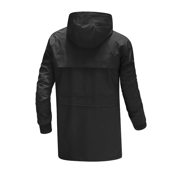 Unisex wearing men cape hoodie as a material spandex