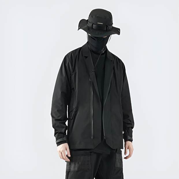 Unisex wearnig silenstorm jacket black