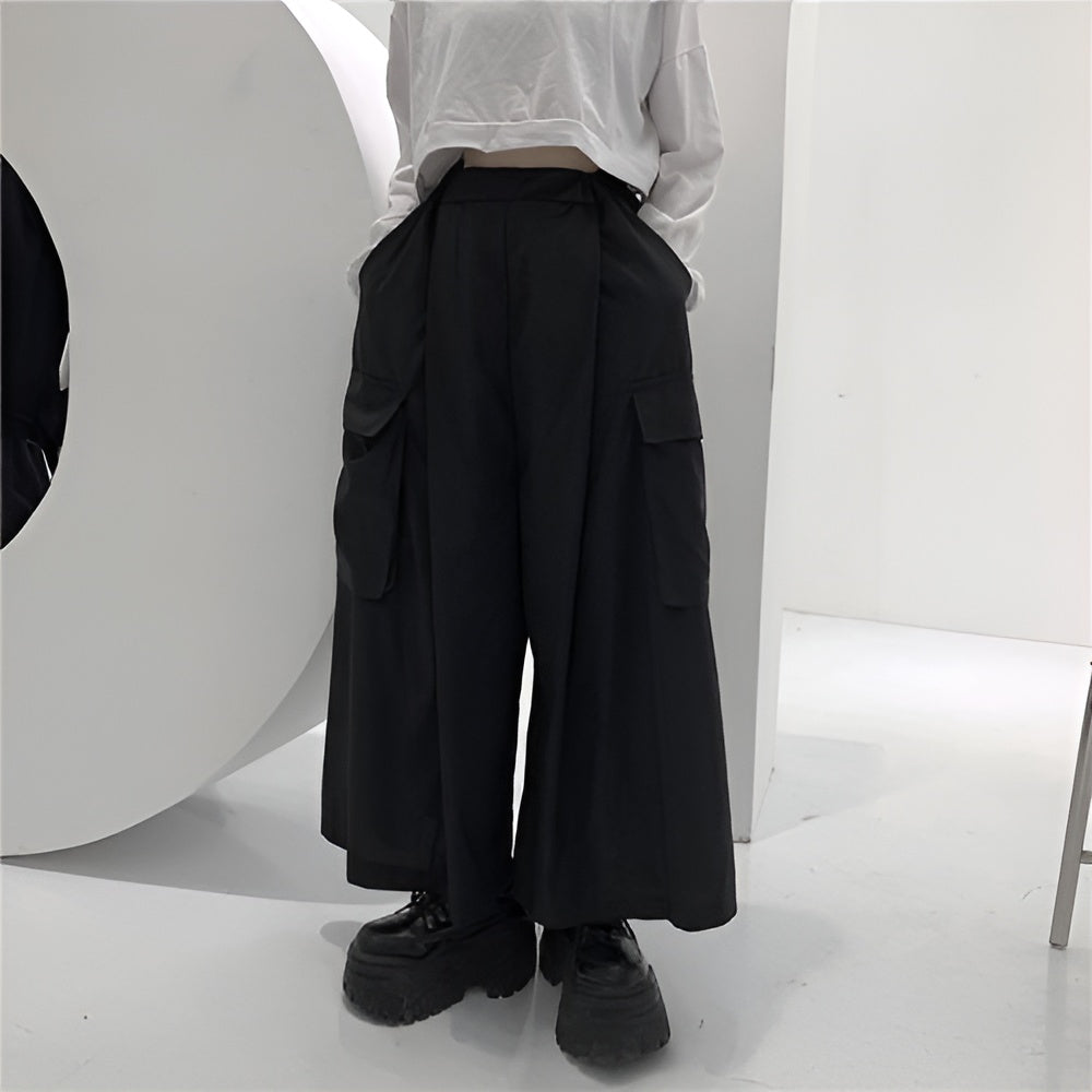 Black Hakama Pants Women – Techwear UK