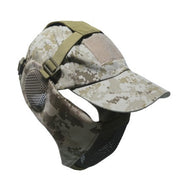 Full cover breathable tactical face mask unisex nylon