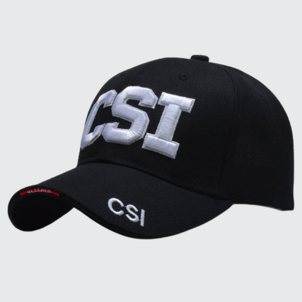 Csi embroidered hat Streetwear style hat  