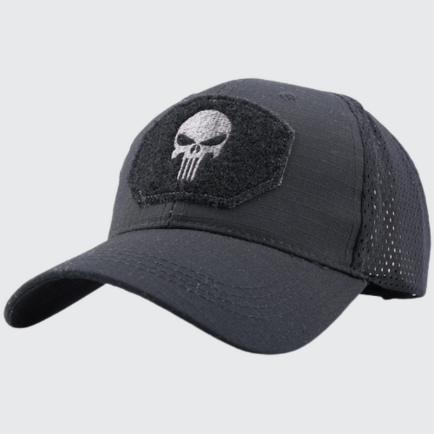 Embroidered skull hats military style hat 