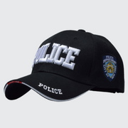 Police embroidered hat streetwear style hat cotton