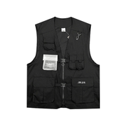 Applicable for spring & autumn techwear multi pocket waistcoat