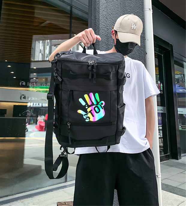 Colourful Reflective Backpack