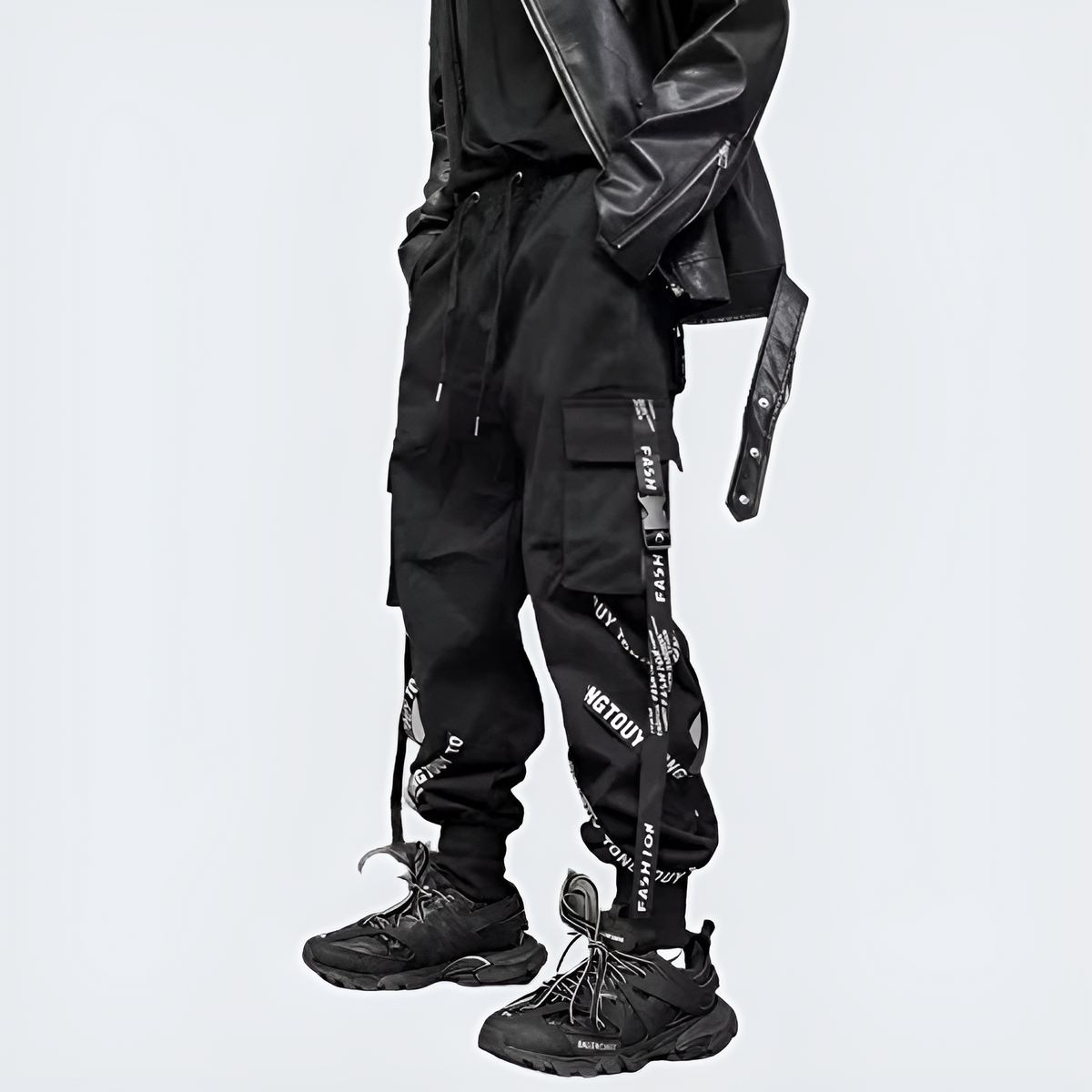 Black Techwear Cargo Pants – Techwear UK