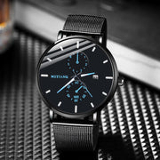 Black Steel Watches