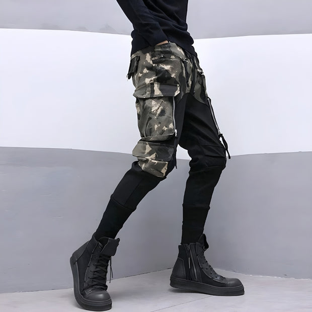 Skinny camo pants easy to match with other shoes