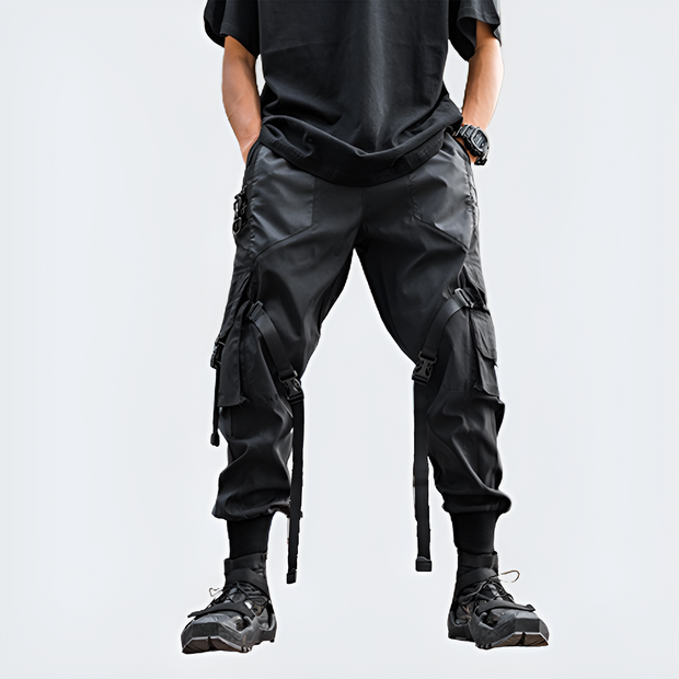 Tactical Pants Black Techwear UK