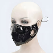 Mask techwear black face style mask lower half face cover