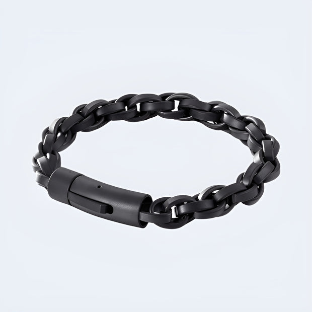 Techwear metal bracelet streetwear style bracelet