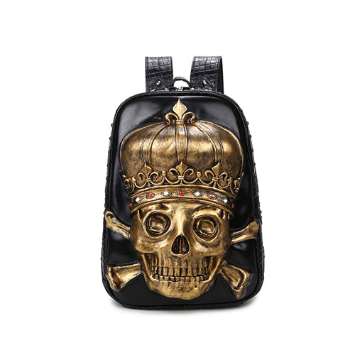 3d Royal Skull Bag