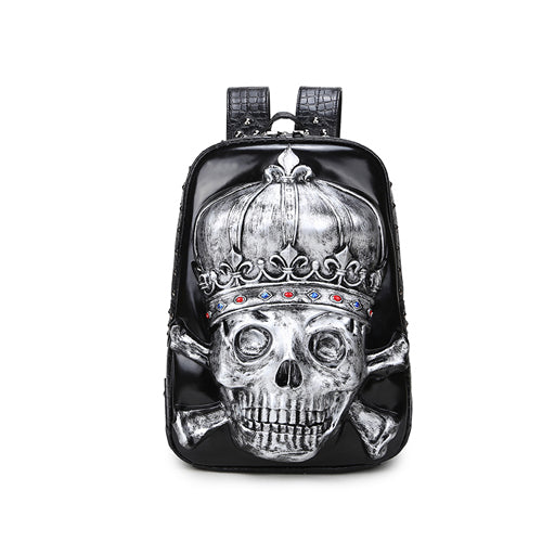 3d Royal Skull Bag