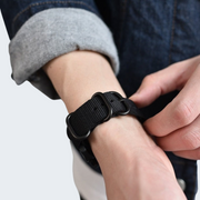 Techwear Buckles Bracelet Black