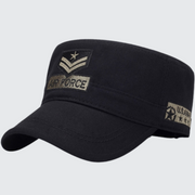 Military air aorce hat embroidered ornament front view cotton 