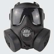 Anti fog face mask gas mask style 