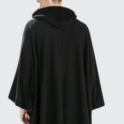 Batwing poncho jacket comes with hood unisex  