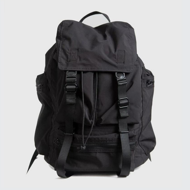 Black buckle backpack big capacity backpack buckle closure discount