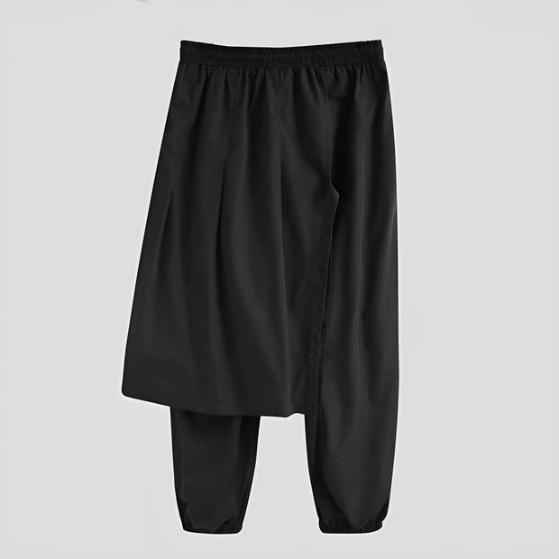 Unisex wearing black ninja pants ninja aesthetics
