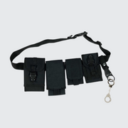 Functional pockets shoulder bag adjustable straps unisex design