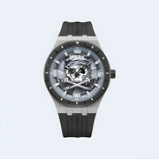 Black skull gothic style watch