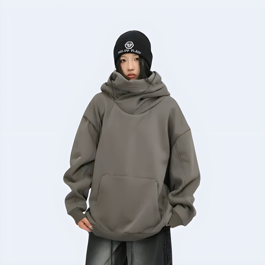 VR × CYBERPUNK CREWNECK / GREY