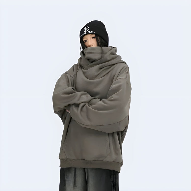 Cyberpunk Style Hoodie – Techwear UK