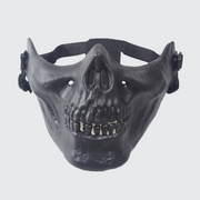  Half skull mask halloween style mask 