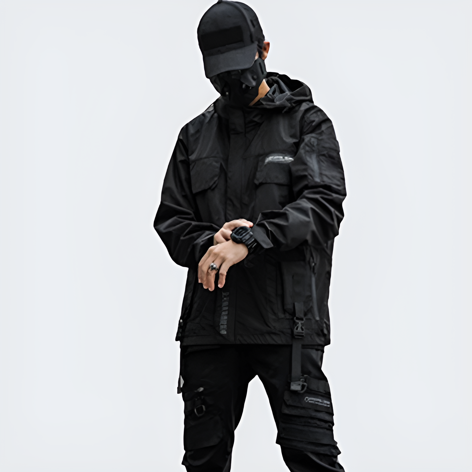 Multi Pocket Anorak Jacket – Techwear UK