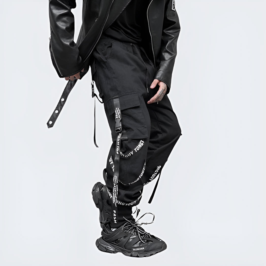Black Techwear Cargo Pants – Techwear UK