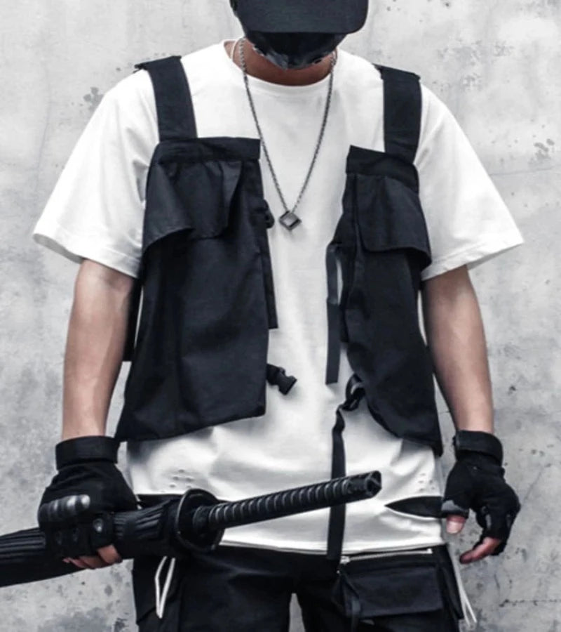 Techwear Skeleton Vest