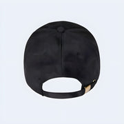 Techwear UK Military Camo Hat with Adjustable Straps – Black (Back View) – Durable and stylish, this black camo hat features adjustable straps for a custom fit. Perfect for enhancing your techwear or outdoor style.
