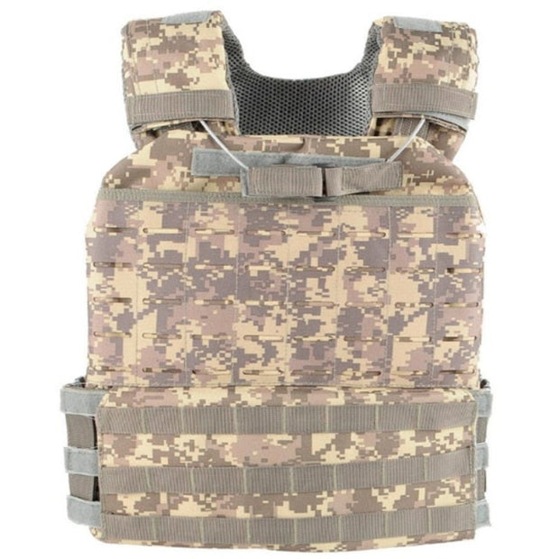 Pockets on each side military tactical camo vest